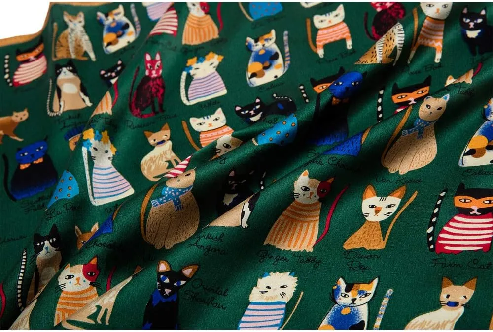 100% Mulberry Silk Scarf Square Hair Scarves Fashion Pattern Neck Scarfs for Women