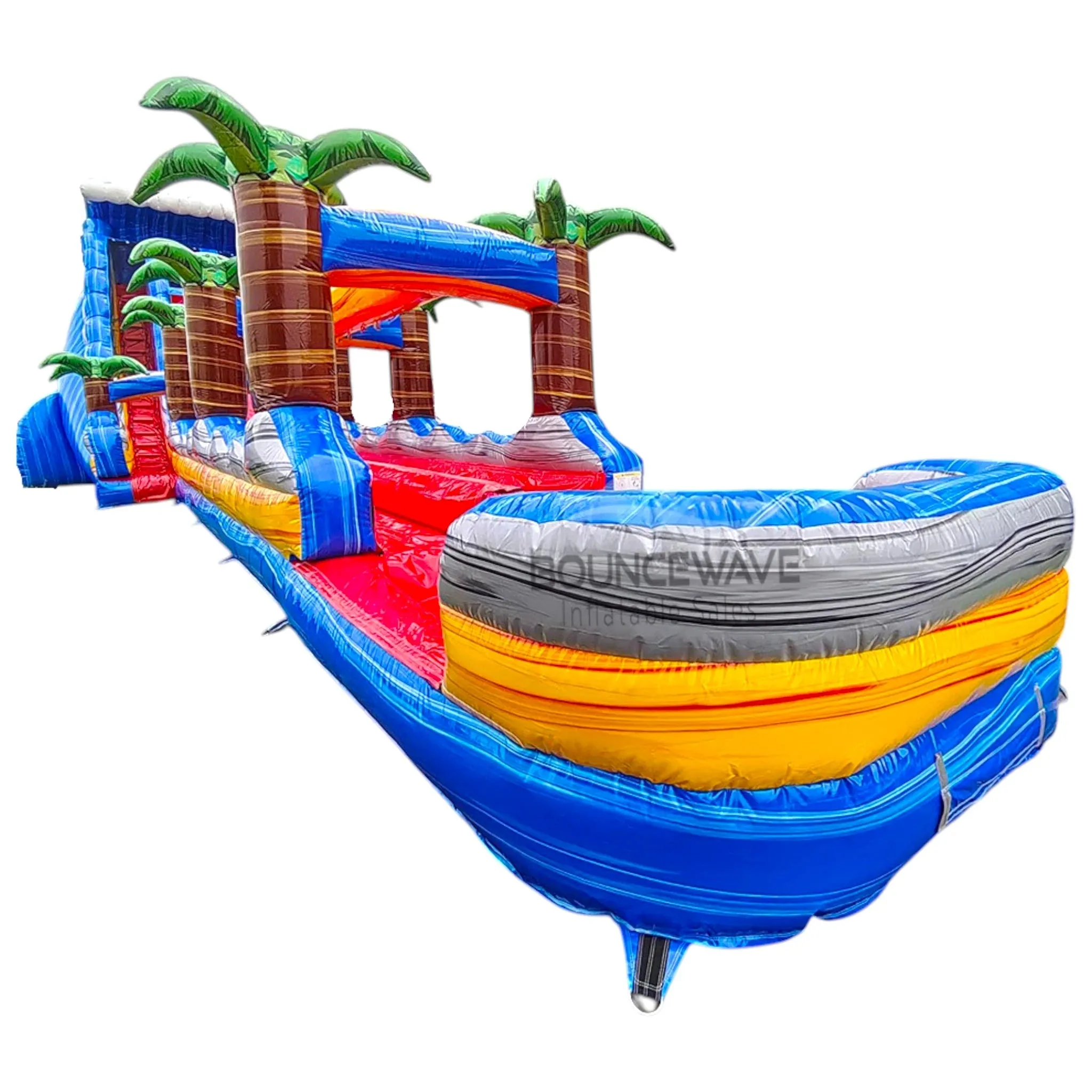 24ft Rip Curl DL 2pc Commercial Water Slide with Inflatable Slip & Slide