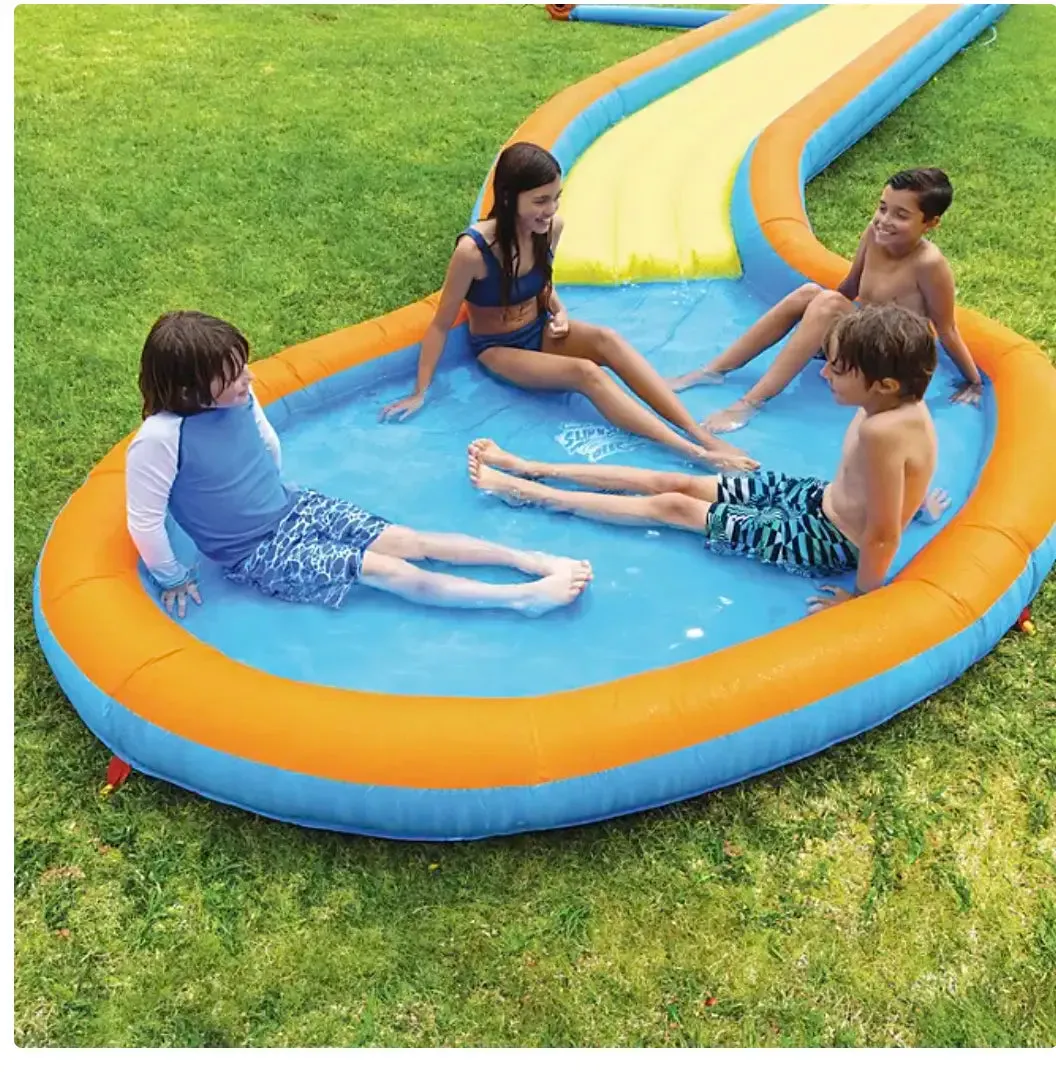 28 ft Slip 'N Slide Air with Pool
