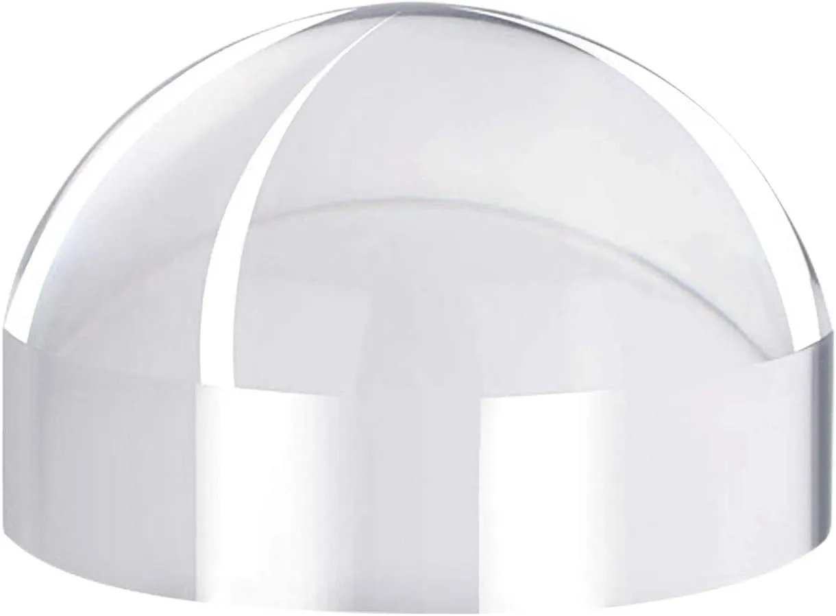 40 X Optical Grade Dome Magnifier Desk Reading Loupe Paperweight 80 MM Optical Half Ball Lens Desk Map Magnifying Mirror Round Shape Reading Aid Hand Polished for Blueprints Newspapers