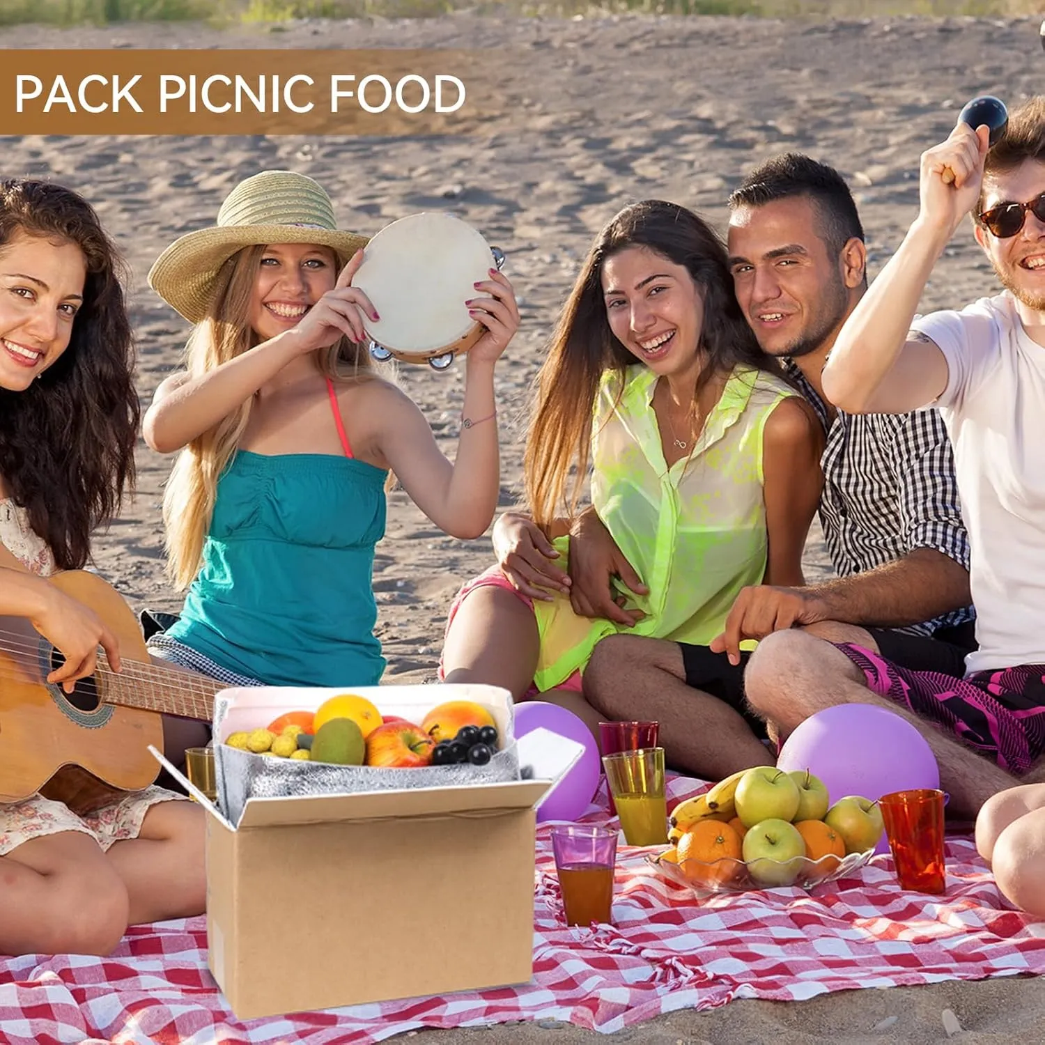 6 Pack 11x6x7 Insulated Shipping Box for Frozen Food & Hot Food, with Aluminum Foil Insulated Bag Liner, Reusable Insulated Boxes for Cold Shipping