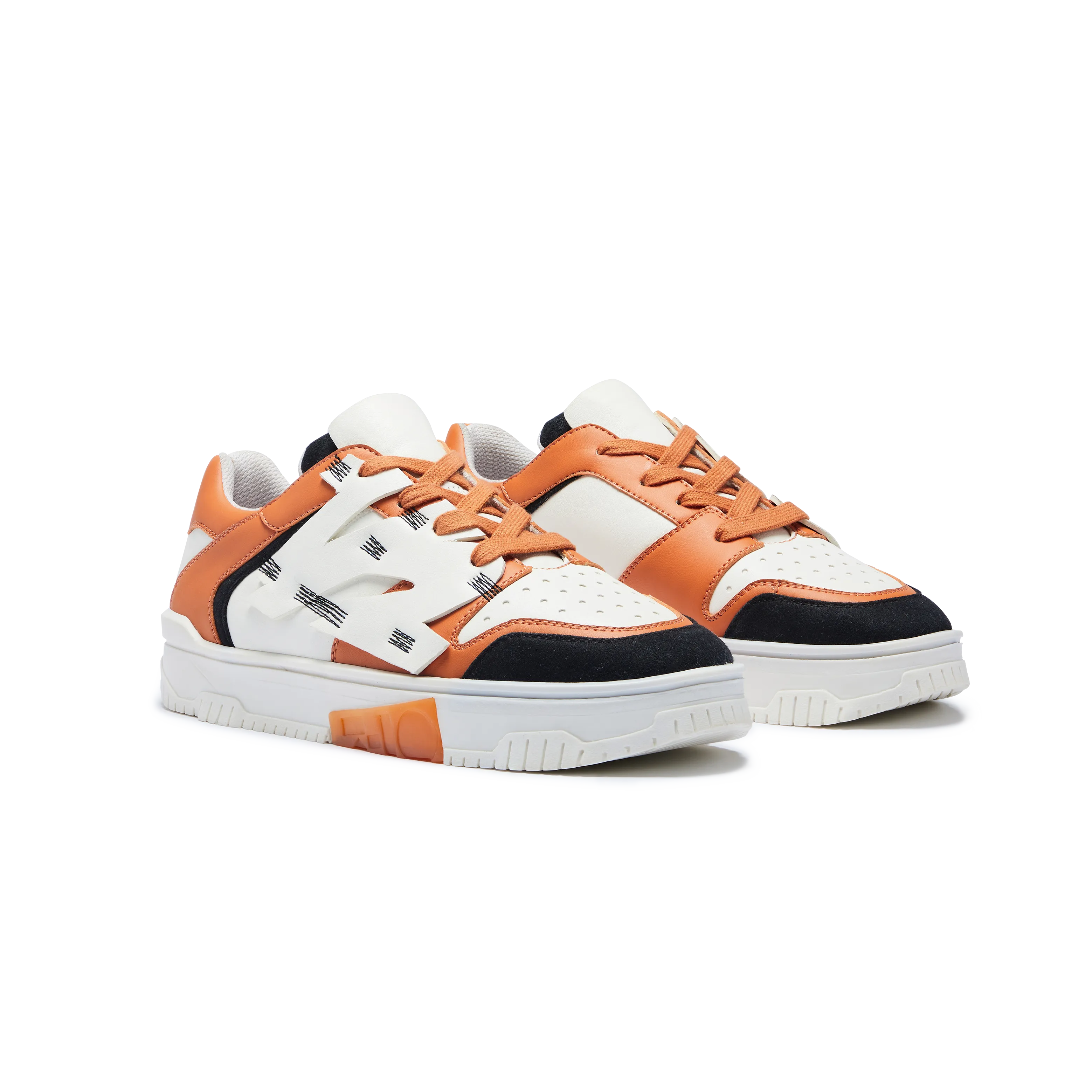 735 Cheeto Chunky Orange Low-Top Sneakers