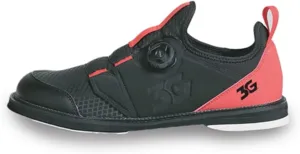 900 Global 3G Men's Speed Dial Right Hand Bowling Shoes - Black/Red 13 M US
