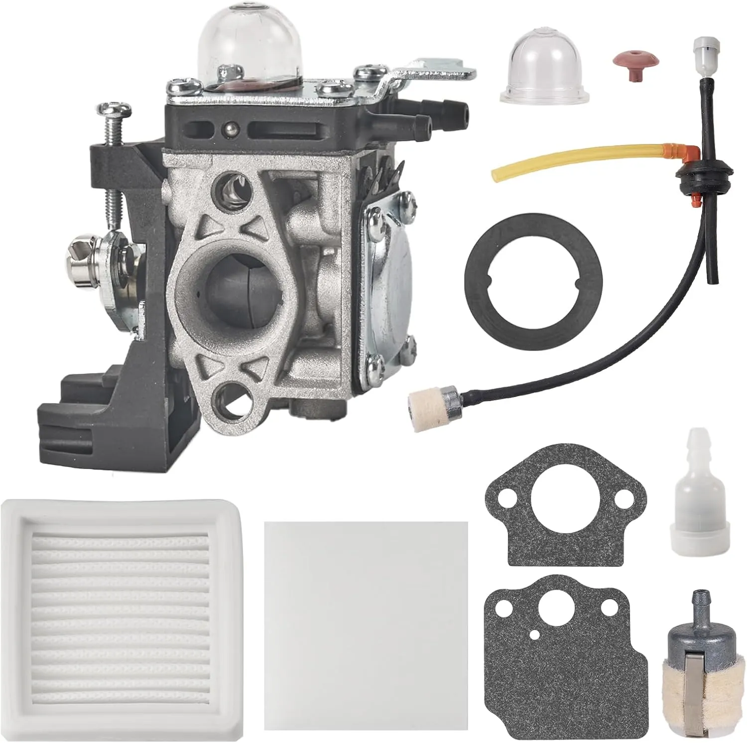 A021004600 26X Carburetor Kit for ECHO SRM-2620 SRM2620 SRM 2620 C262 LE262 T262 T262X String Trimmer Parts A021004601