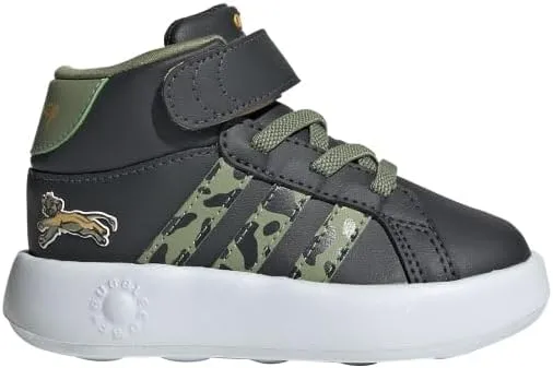 adidas Unisex-Child Disney Lion King Grand Court Mid Top Sneaker