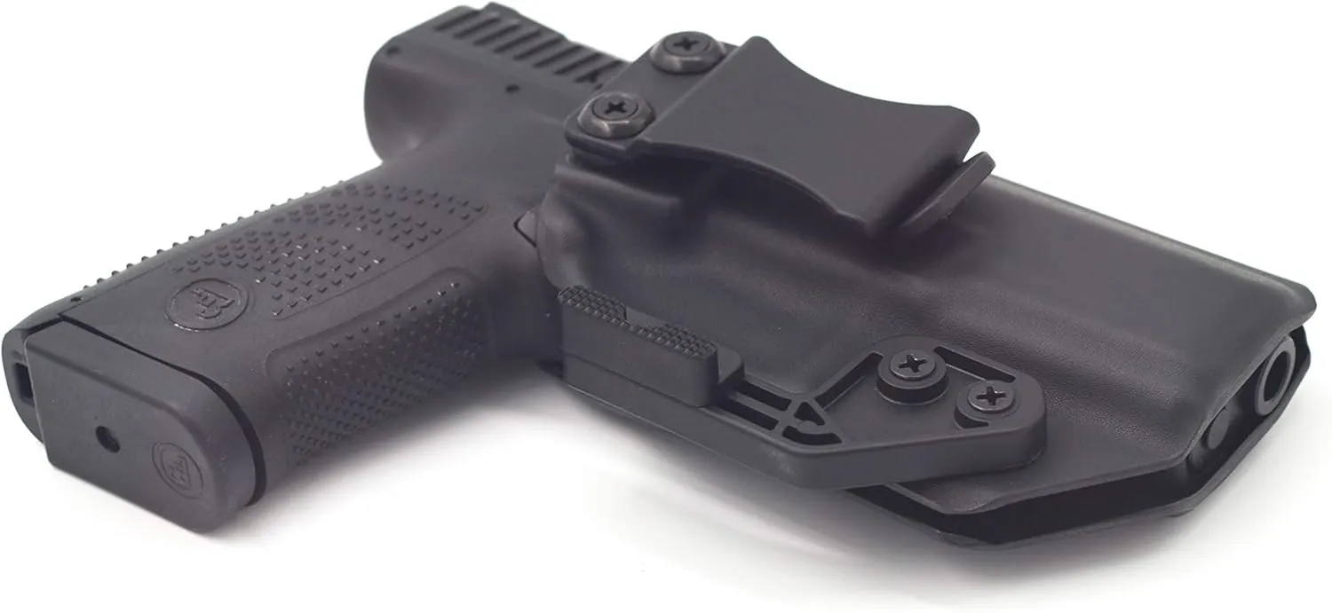 AIWB Series - Compatible with CZ P-10 C Kydex Kydex Appendix Inside Waistband Concealed Carry Holster Made in USA by Fast Draw USA