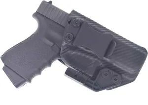 AIWB Series - Compatible with Glock 19/23/32 IWB Kydex Holster Appendix Inside Waistband Concealed Carry Holster Made in USA by Fast Draw USA
