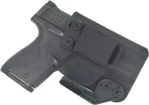 AIWB Series - Compatible with Smith & Wesson M&P Shield Kydex Appendix Carry Inside Waistband Concealed Carry Holster Made in USA