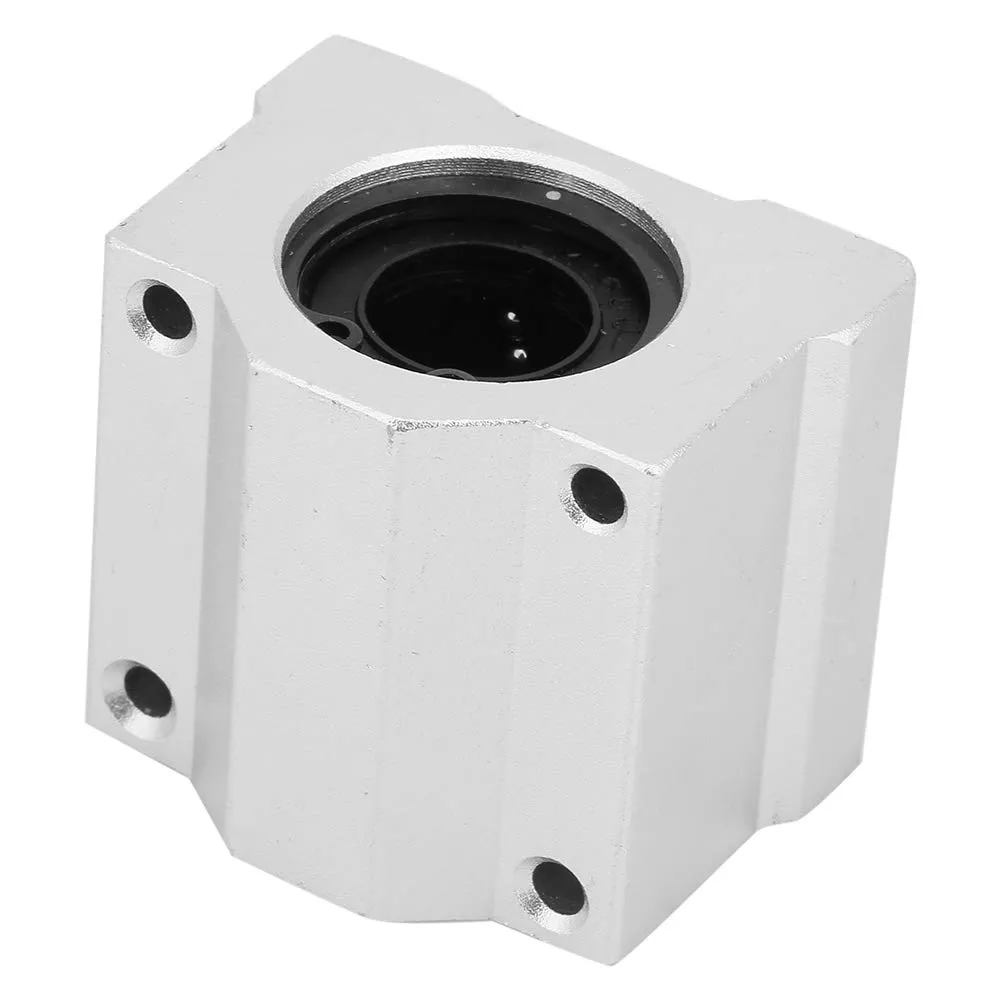 Aluminum Alloy Long Rail Linear Motion Ball Bearing Slide Block Bushing - Suitable for High Speed High Precision Equipment - Prevents Dust Entry, Extended Service Life - Model: SCS16UU