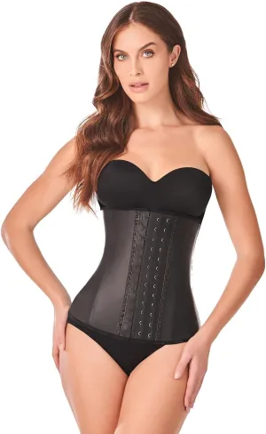 Ann Chery 2021 Latex Waist Trainer for Women |3 Hook Body Shaper|High Compression Colombian Waist Cincher |Daily & Sports Use