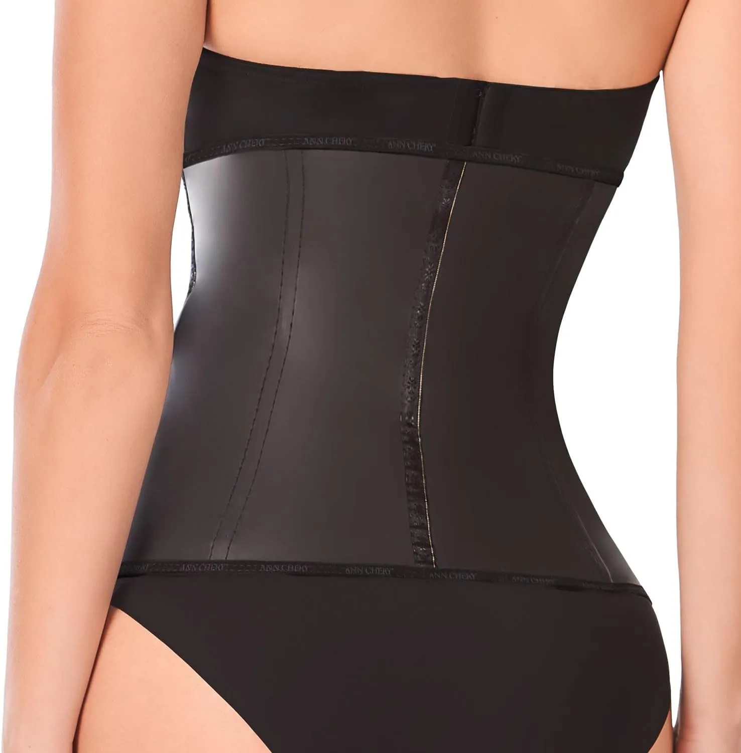 Ann Chery 2021 Latex Waist Trainer for Women |3 Hook Body Shaper|High Compression Colombian Waist Cincher |Daily & Sports Use