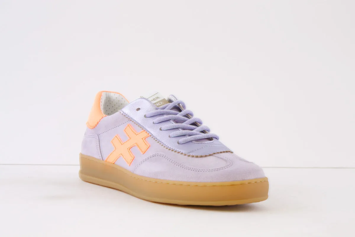 ANOTHER TREND - A032.11.B3 LACED FASHION SHOE - PURPLE COMBI