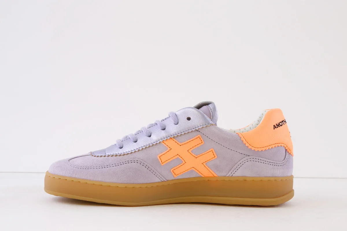 ANOTHER TREND - A032.11.B3 LACED FASHION SHOE - PURPLE COMBI