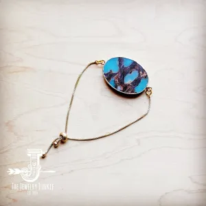 Aqua Terra Gold Bracelet with Adjustable Slide