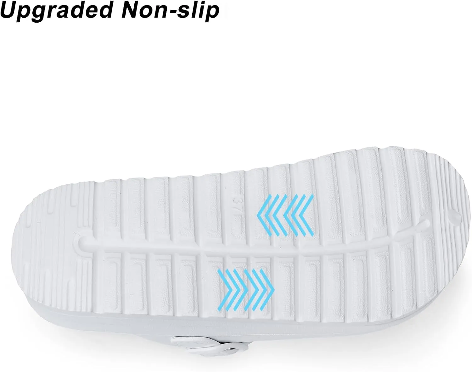 Arch Support Work Clogs Slip Resistant Orthopedic Shoes for Chef Nurse Garden Comfortable, Slip-On Cushion Slide Sandals