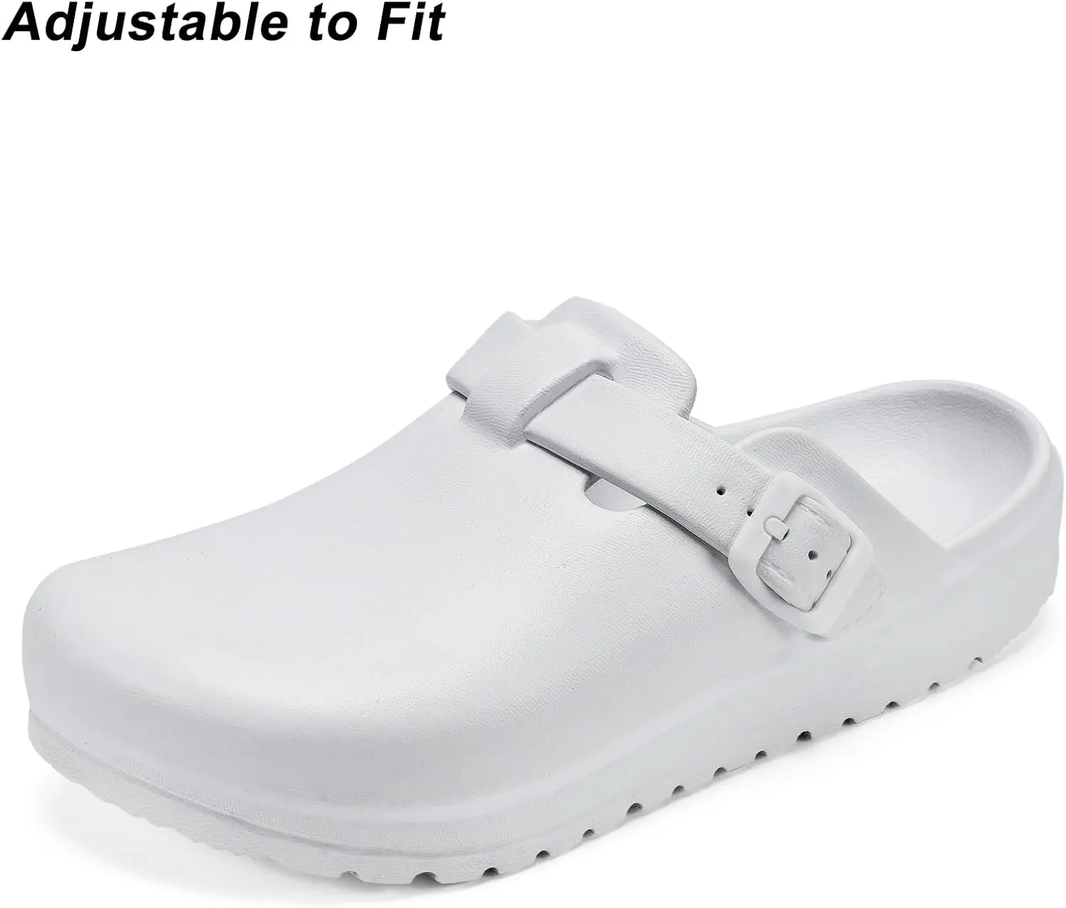 Arch Support Work Clogs Slip Resistant Orthopedic Shoes for Chef Nurse Garden Comfortable, Slip-On Cushion Slide Sandals