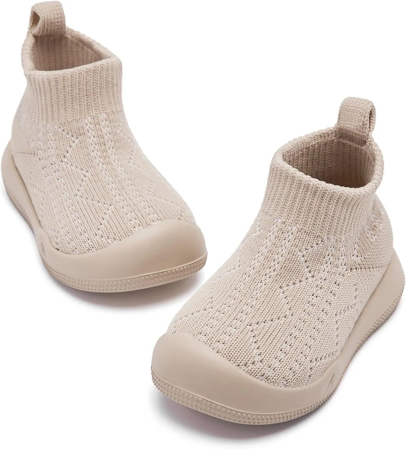 Baby Sock Shoes Girls Baby Walking Shoes Infant Sock Shoes Non Slip Toddler Slip on Tiny Feet Sneakers