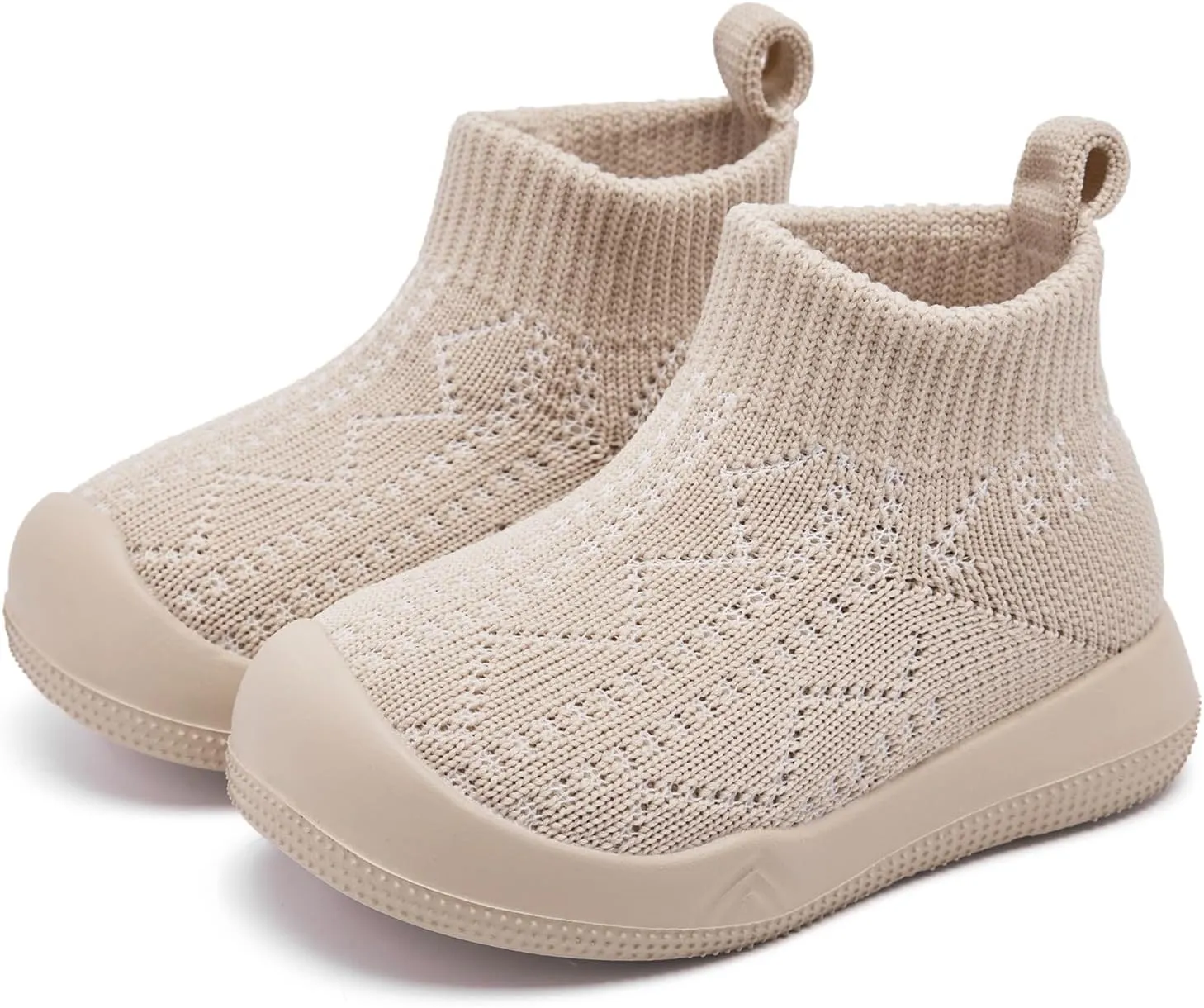 Baby Sock Shoes Girls Baby Walking Shoes Infant Sock Shoes Non Slip Toddler Slip on Tiny Feet Sneakers