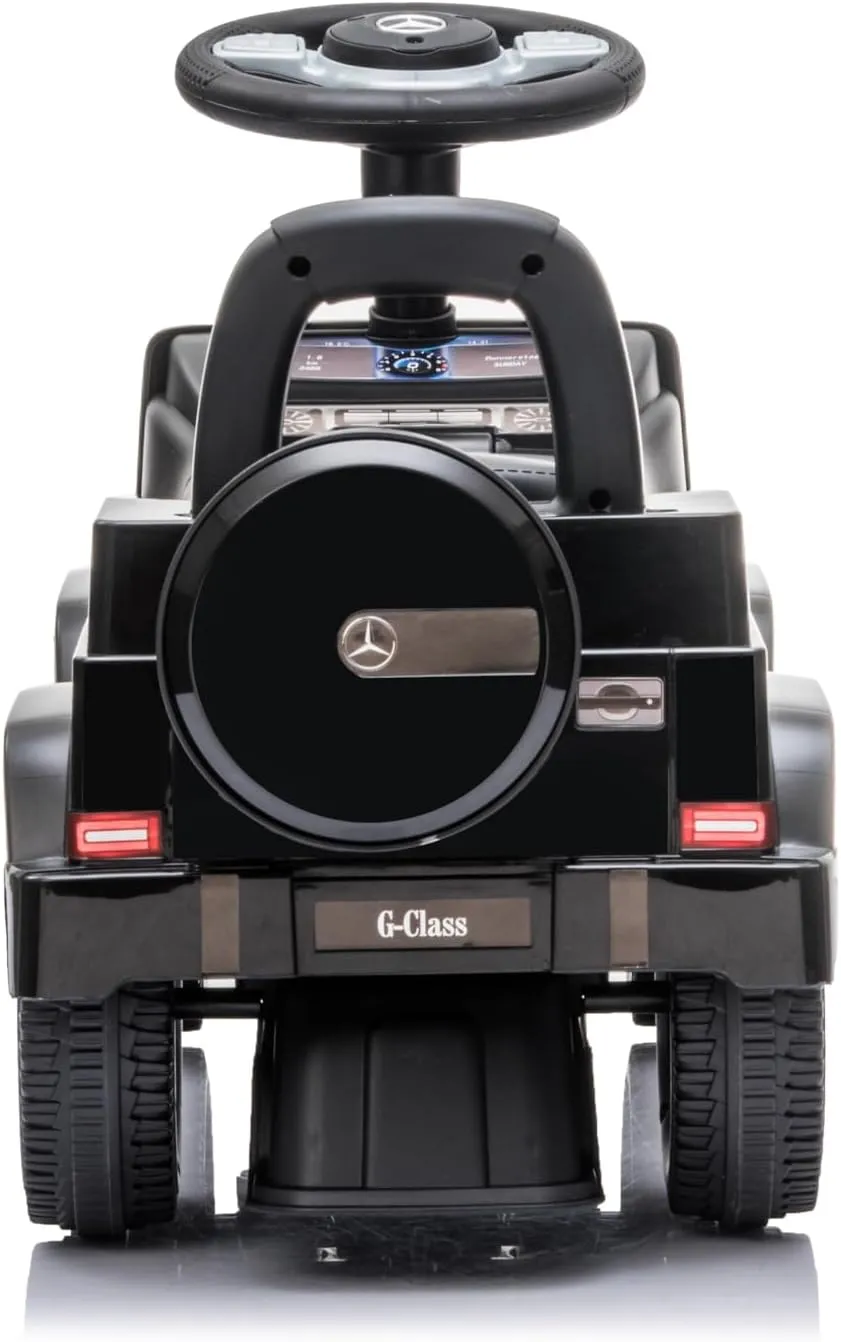 Best Ride On Cars Mercedes G-Wagon Push Car, Black, Large