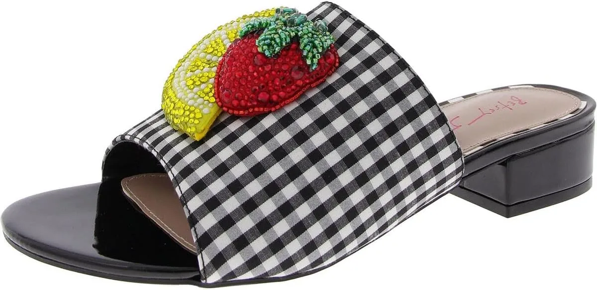 Betsey Johnson Women's Lindyy Slide Sandal