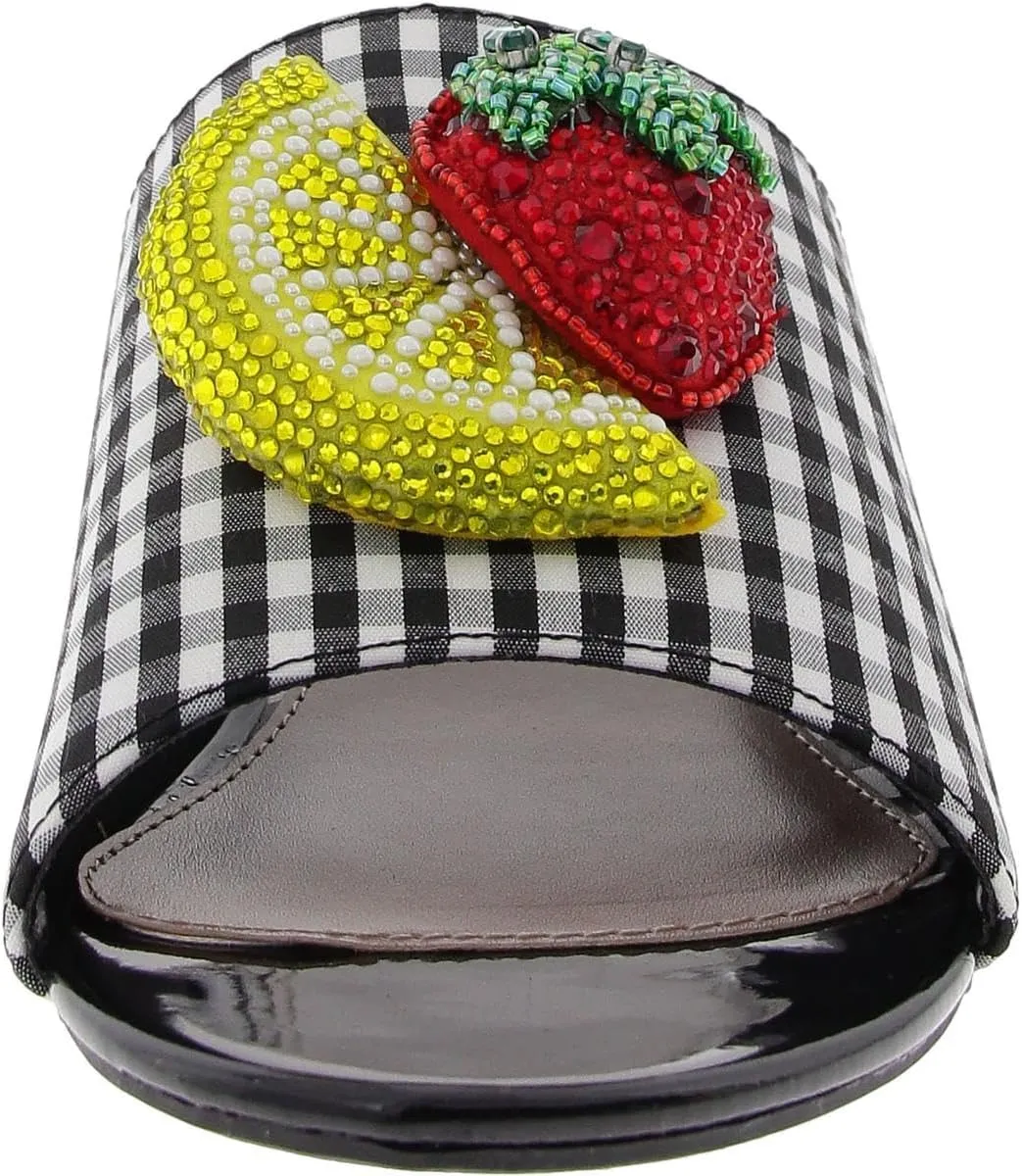 Betsey Johnson Women's Lindyy Slide Sandal