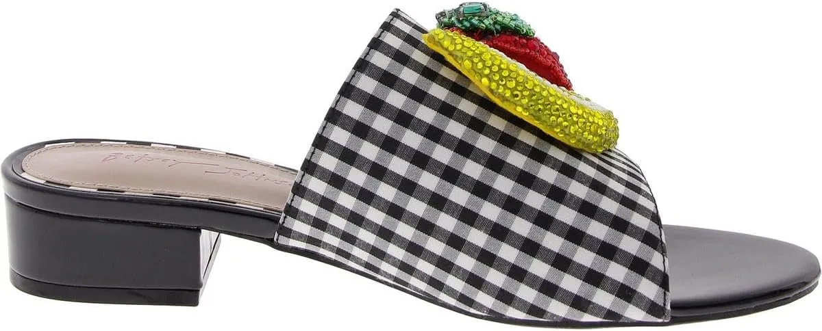 Betsey Johnson Women's Lindyy Slide Sandal