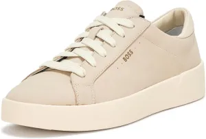 BOSS Men's Belwar Smooth Leather Low Top Sneaker