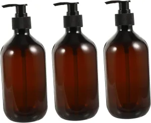 CANIGHT 3pcs Travel Size Foam Pump Bottle for Hand Washing Pump Head Lotion Lids Cream Bottles for Shampoo