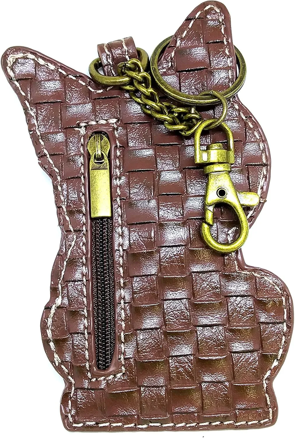 Chala Canvas Crossbody Messenger handBags with Keyfob/Coin Purse- (Boston Terrier)