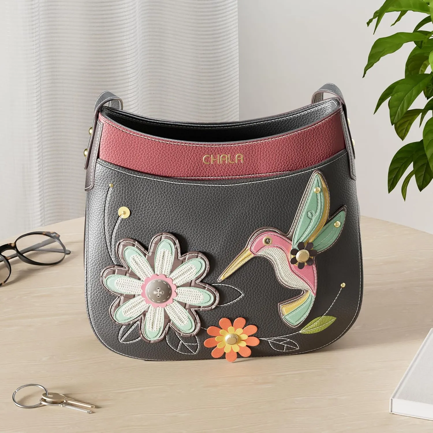 CHALA Crescent Crossbody Women Shoulder Purse with Adjustable Strap