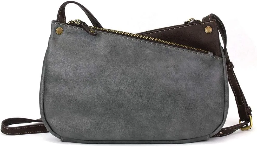 CHALA Criss Crossbody Shoulder Bag Handbag in PU Leather - MultiColor