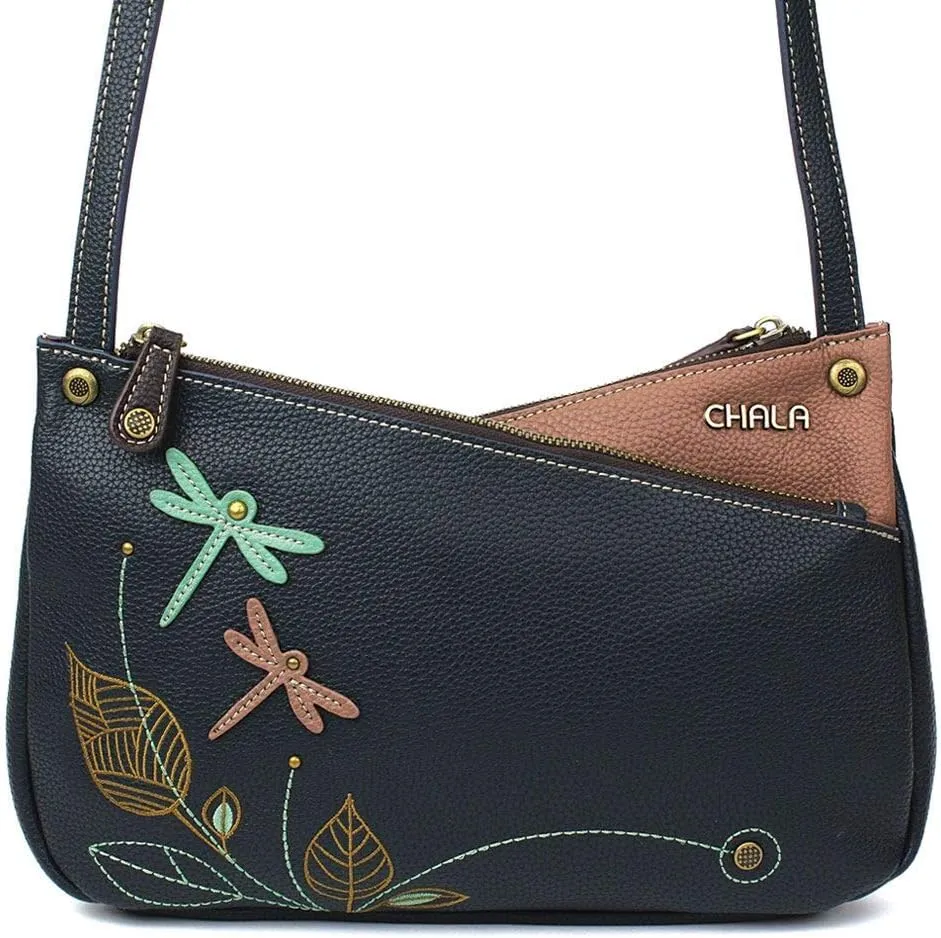CHALA Criss Crossbody Shoulder Bag Handbag in PU Leather - MultiColor