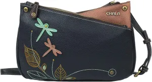 CHALA Criss Crossbody Shoulder Bag Handbag in PU Leather - MultiColor