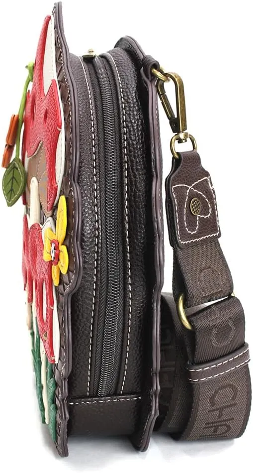 CHALA Novelty Purse - Women RFID Protected Pal Purse with Adjustable Crossbody Strap