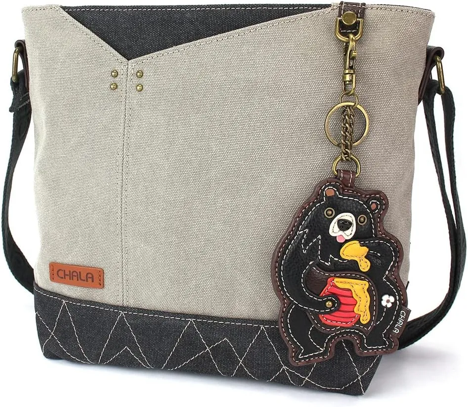 CHALA Prism Crossbody - Black Bear - Gray
