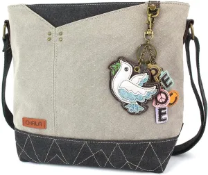 CHALA Prism Crossbody - Charming Charms Dove PEACE - Gray