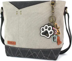 CHALA Prism Crossbody - Charming Charms Paw LOVE - Gray