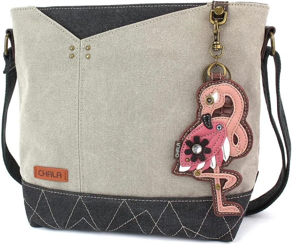 CHALA Prism Crossbody - Flamingo - Gray