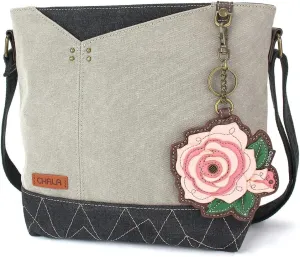 CHALA Prism Crossbody - Pink Rose - Gray
