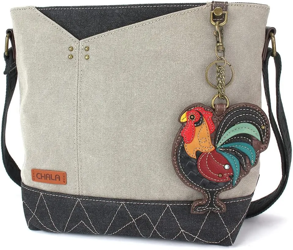 CHALA Prism Crossbody - Rooster - Gray