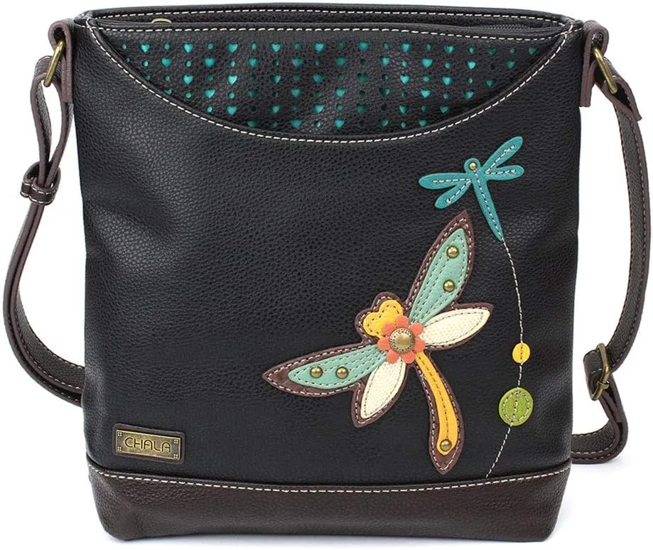 CHALA Sweet Messenger Mid Size Shoulder Purse with Adjustable Strap