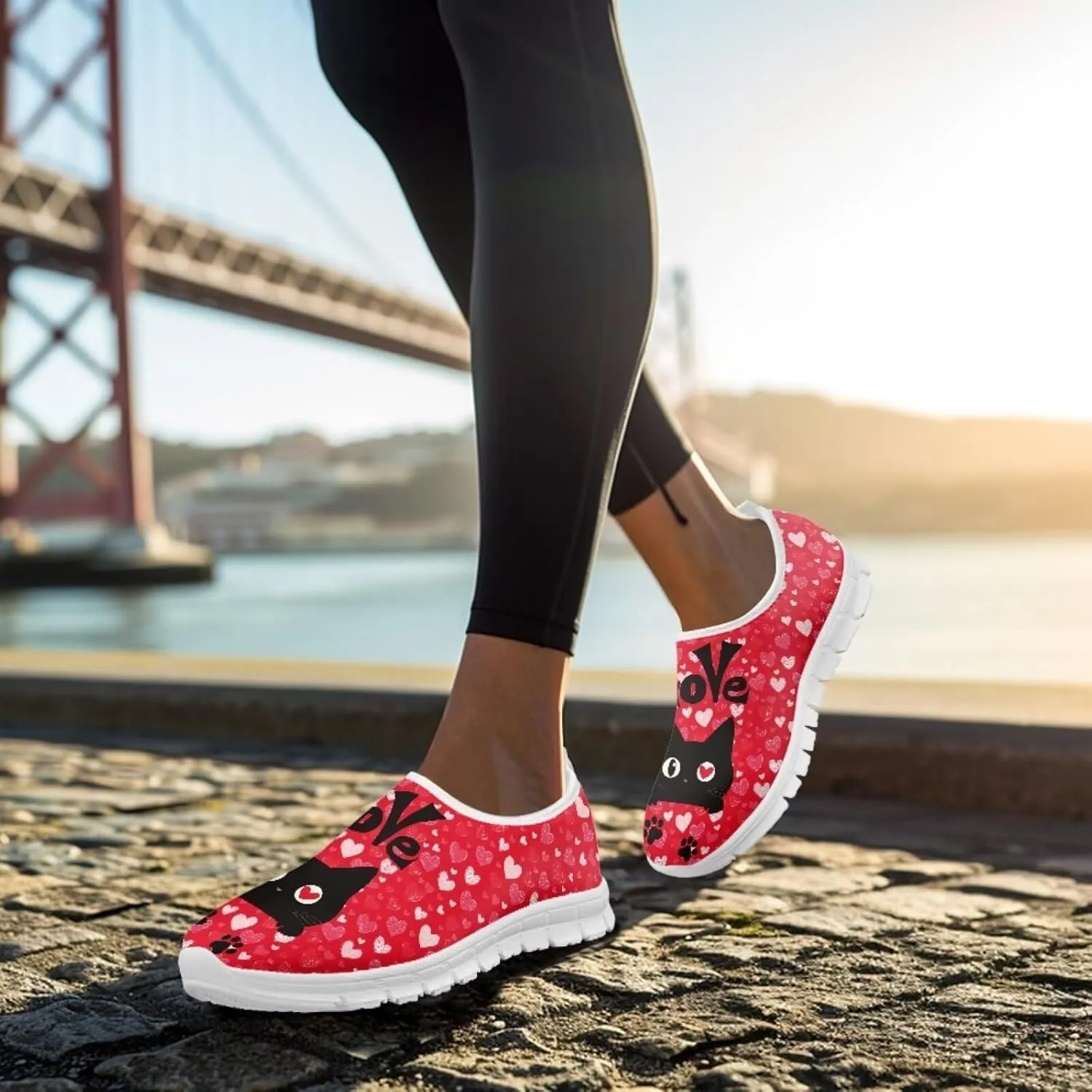 chaqlin Loafers Wide Toe Box Sneaker Non-Slip Road Running Tennis Sneaker Low Top Mesh Breathable Shoes Couple Style Clipper