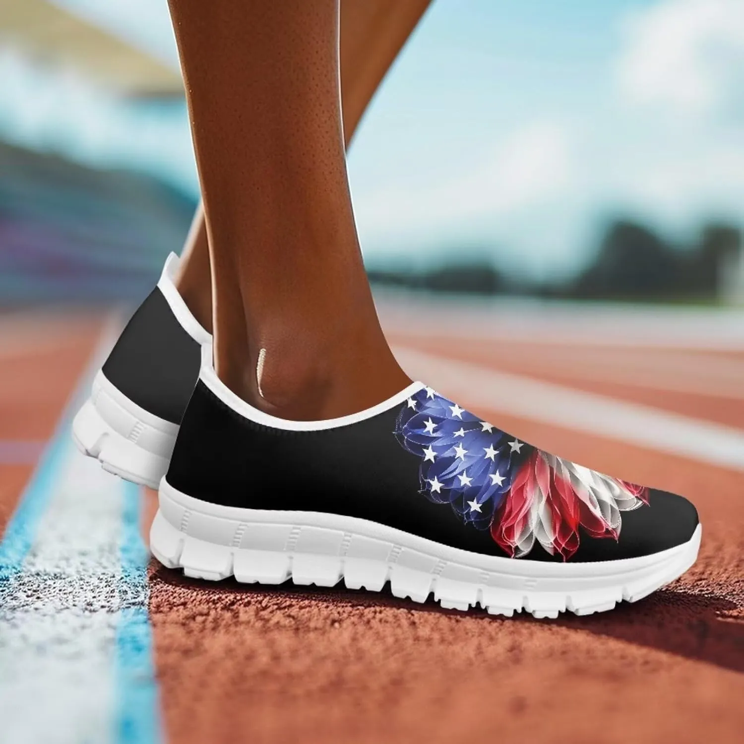 chaqlin Loafers Wide Toe Box Sneaker Non-Slip Road Running Tennis Sneaker Low Top Mesh Breathable Shoes Couple Style Clipper