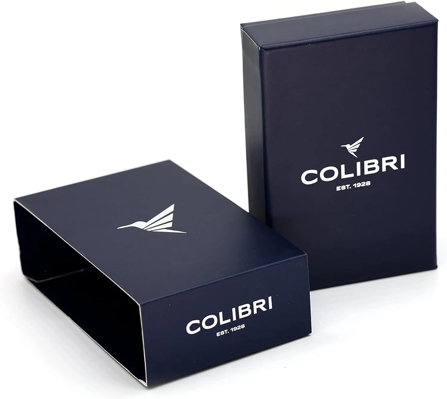 Colibri Slide Double-Jet Lighter, Black   Red