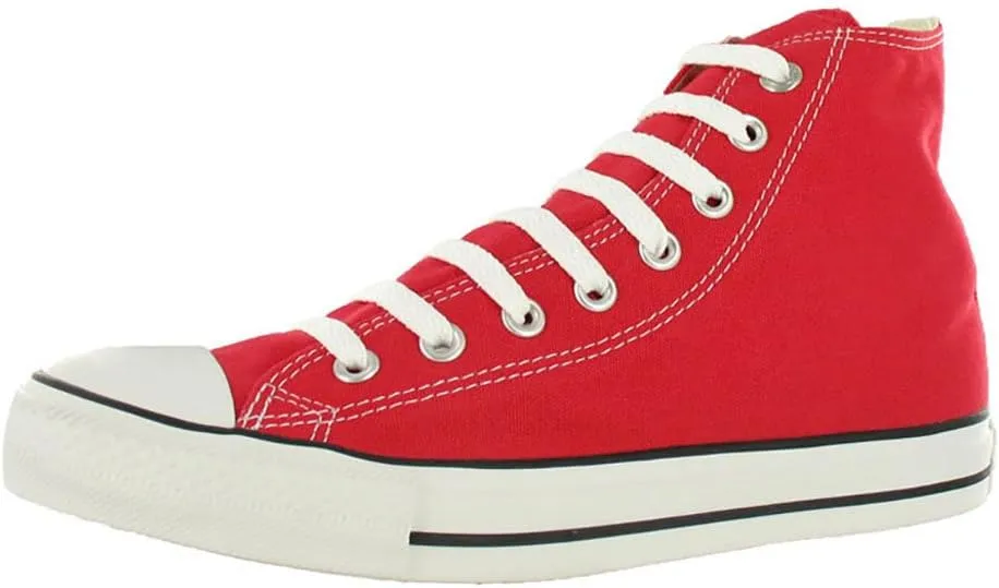 Converse Chuck Taylor All Star Hi Top Sneaker Red 8.5 Women/6.5 Men
