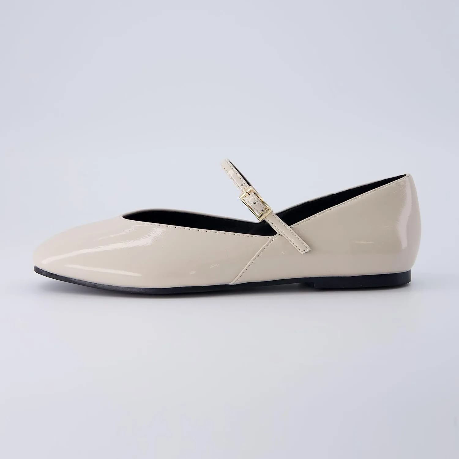 CUSHIONAIRE Women's Amour Mary Jane Flat with  Memory Foam, Wide Widths Available