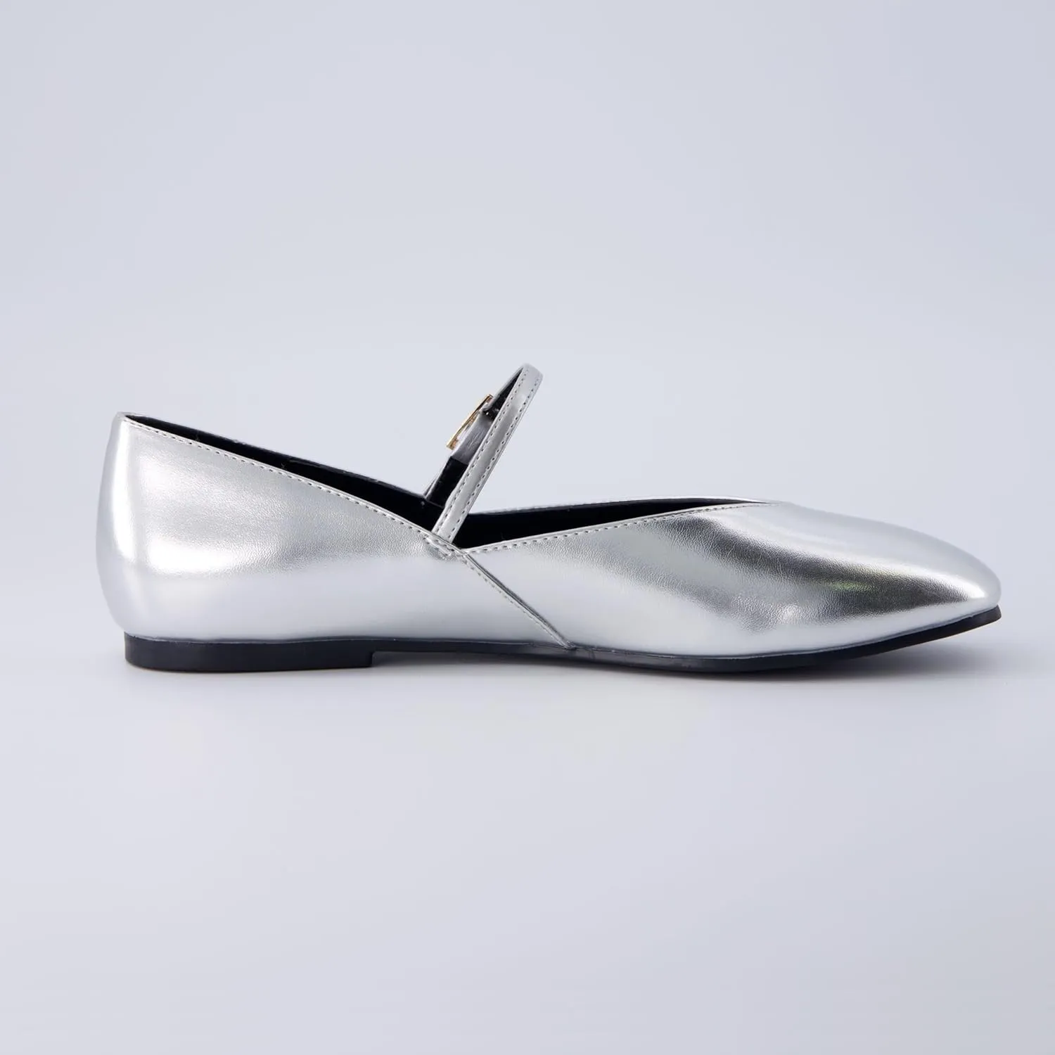 CUSHIONAIRE Women's Amour Mary Jane Flat with  Memory Foam, Wide Widths Available