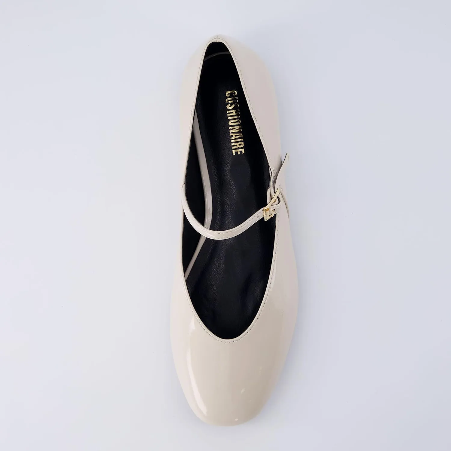 CUSHIONAIRE Women's Amour Mary Jane Flat with  Memory Foam, Wide Widths Available