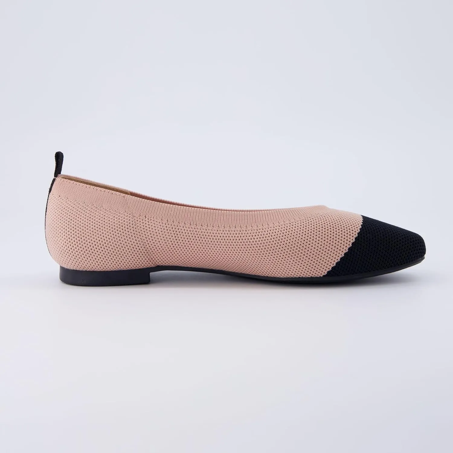 CUSHIONAIRE Women's Splendor Knit Flat with  Memory Foam, Wide Widths Available