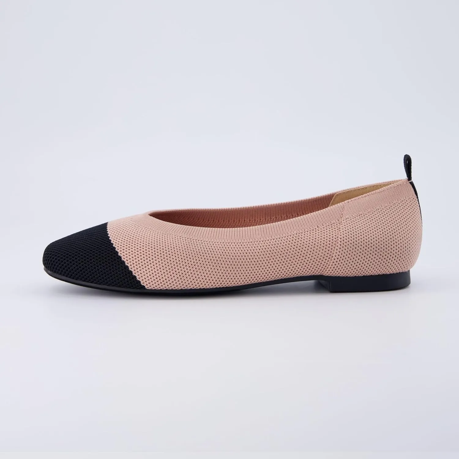 CUSHIONAIRE Women's Splendor Knit Flat with  Memory Foam, Wide Widths Available